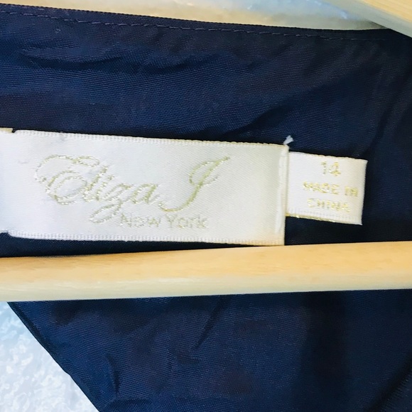 ElIza J Keyhole back sleeveless midi dress size 14 - Picture 11 of 12